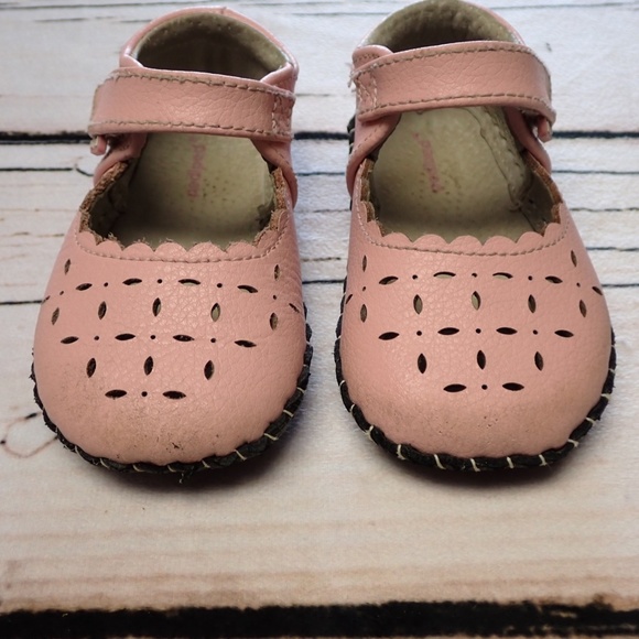 GUC Pediped Katelyn Mary Jane Shoe in Astor Pink 18-24 months - Picture 2 of 12